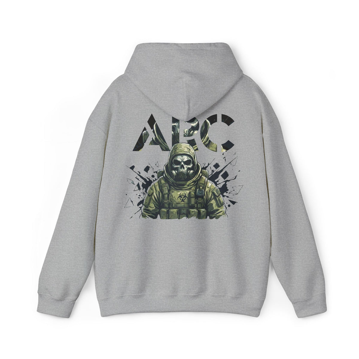 ARC Tactical Skull Hoodie — Military Camo Graphic Pullover