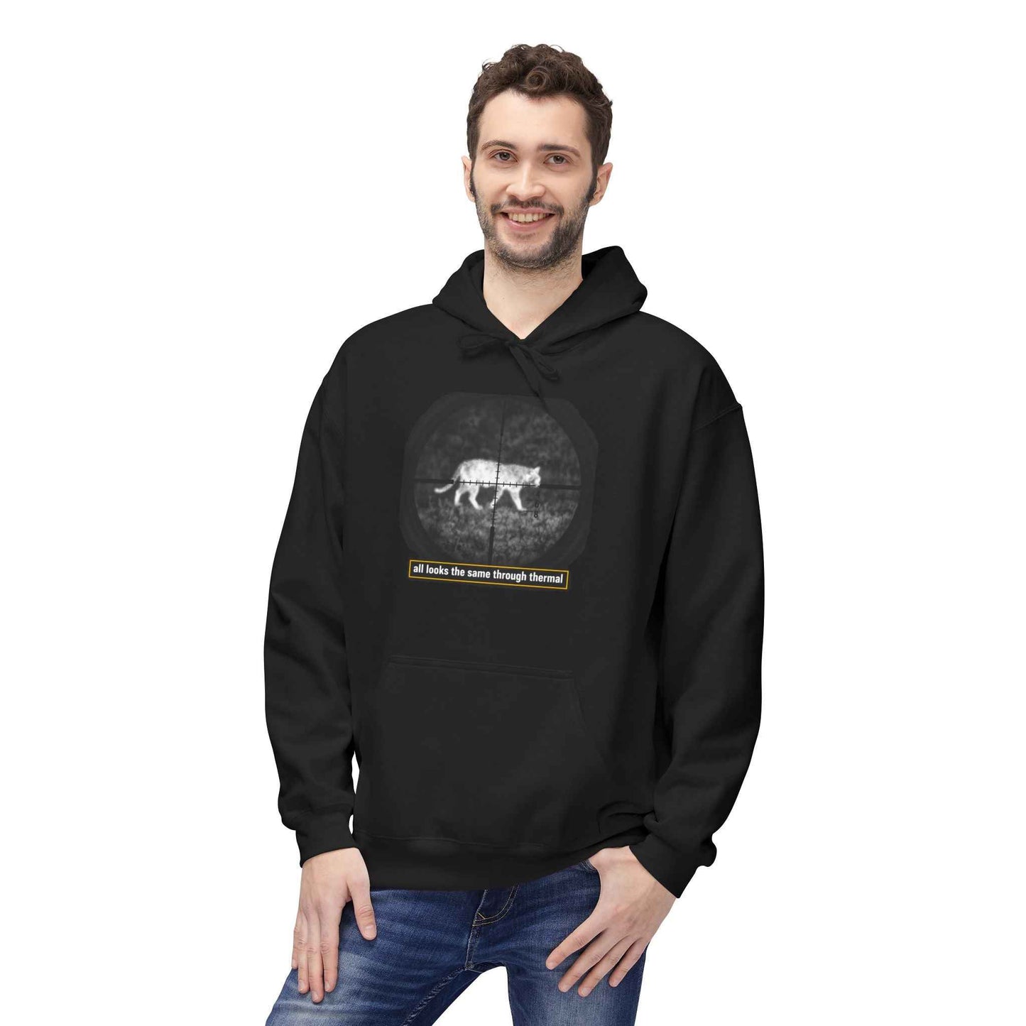 ARC hoodie — "It all looks the same through thermal"
