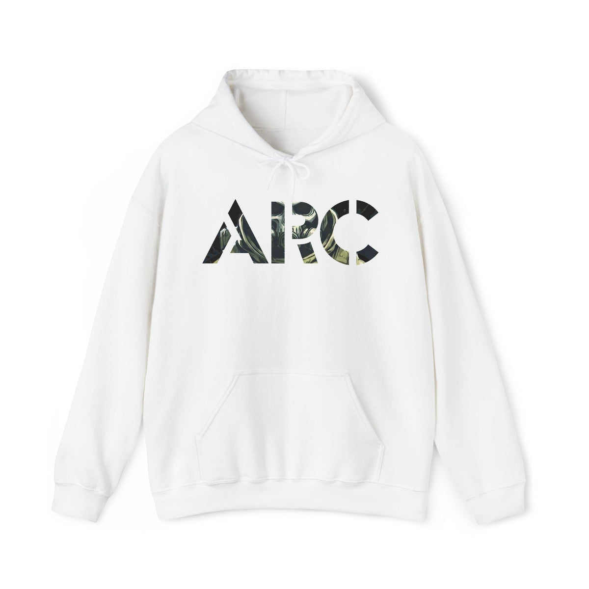 ARC Tactical Skull Hoodie — Military Camo Graphic Pullover