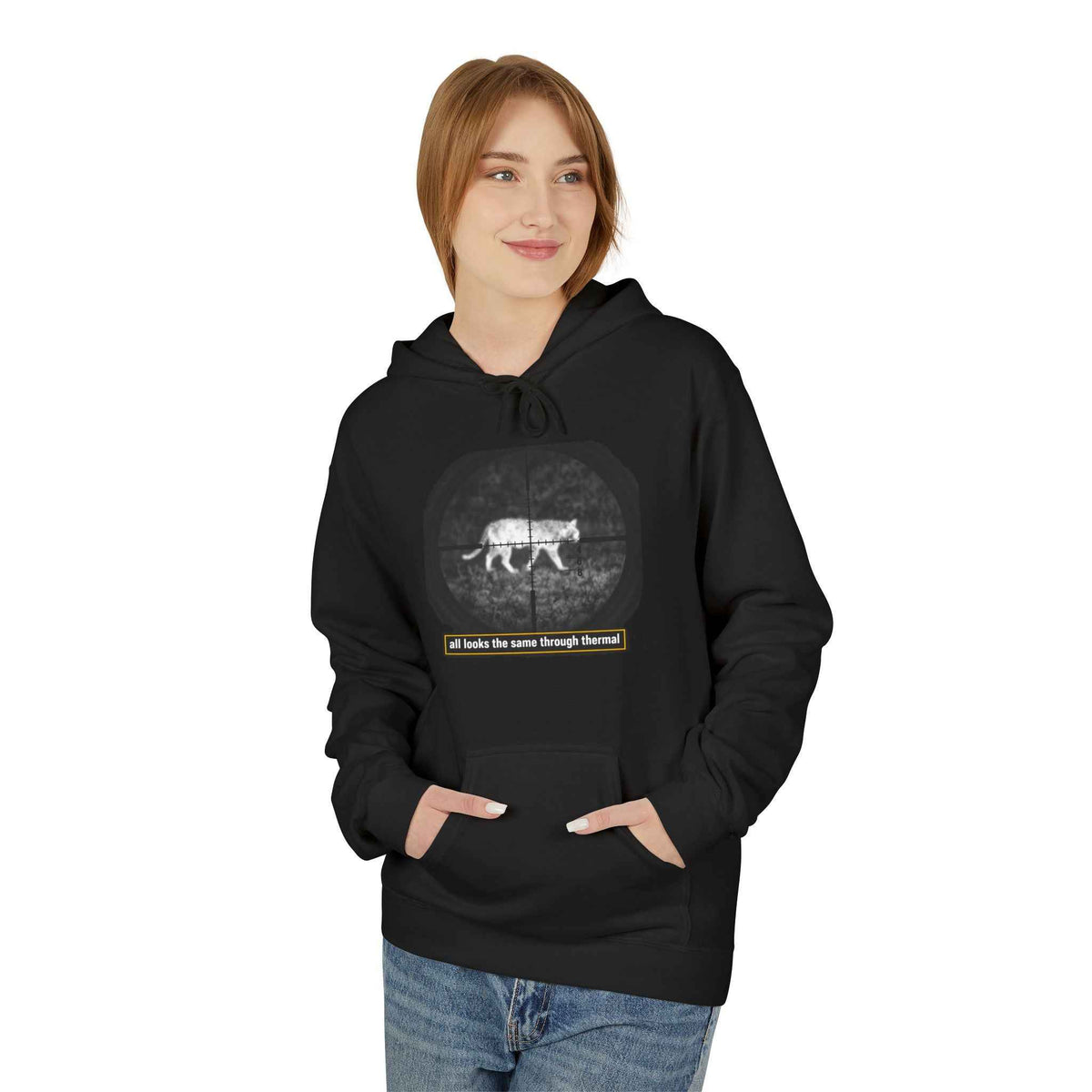 ARC hoodie — "It all looks the same through thermal"