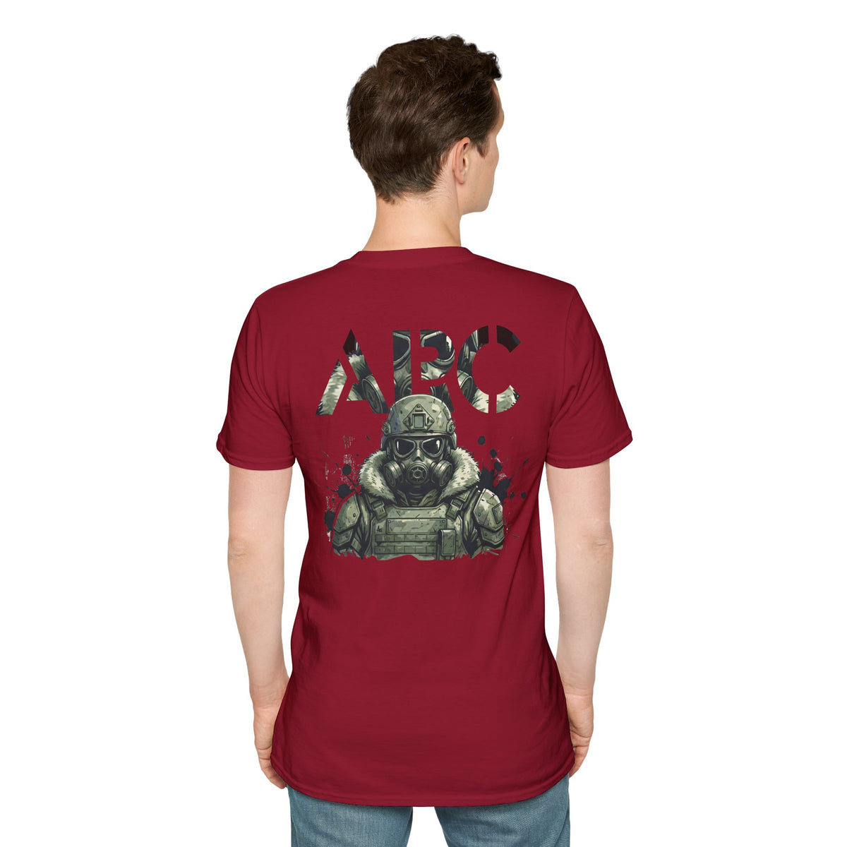ARC Tactical Soldier T‑Shirt — Military Gas Mask Graphic Tee