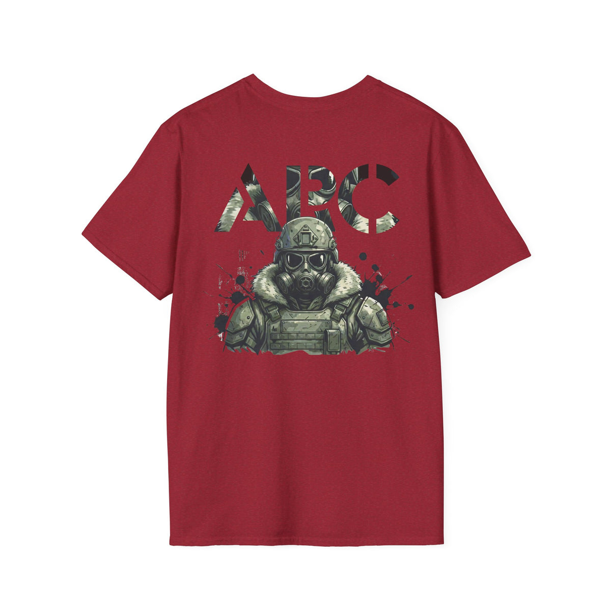 ARC Tactical Soldier T‑Shirt — Military Gas Mask Graphic Tee