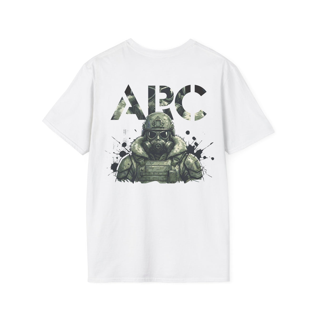 ARC Tactical Soldier T‑Shirt — Military Gas Mask Graphic Tee