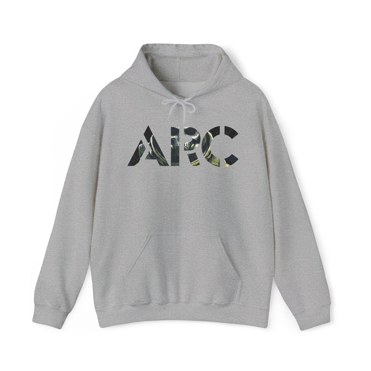 ARC Tactical Skull Hoodie — Military Camo Graphic Pullover