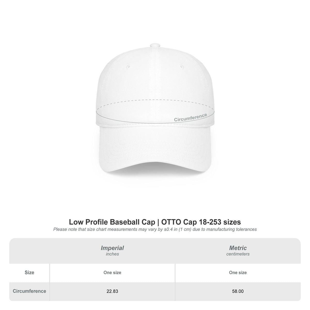 ARC Low Profile Baseball Cap for Everyday Wear - ARC Accessories
