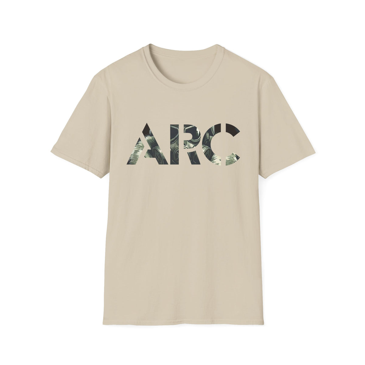 ARC Tactical Soldier T‑Shirt — Military Gas Mask Graphic Tee