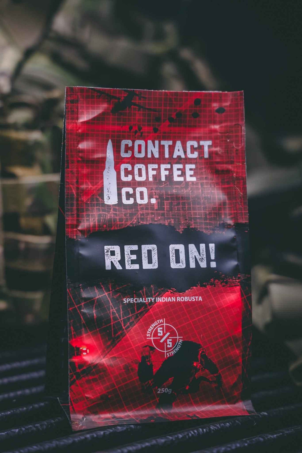 Red On! High-Caffeine Coffee