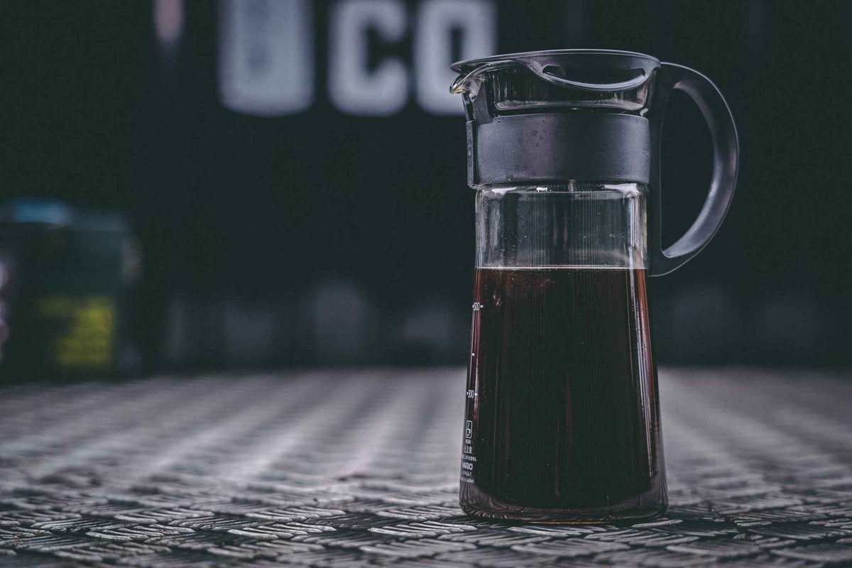 Brown Hario Cold Brew Coffee Pot