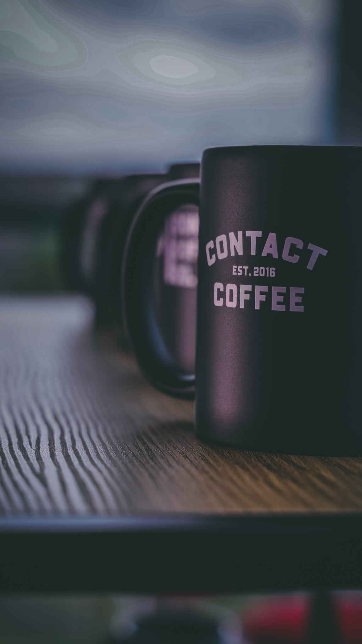 Contact Coffee Co Mug | Charlie
