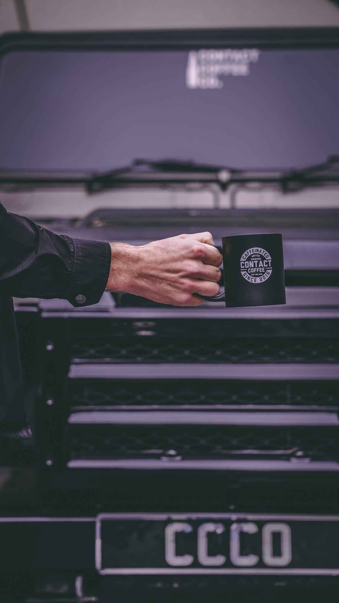 Contact Coffee Co Mug | Bravo
