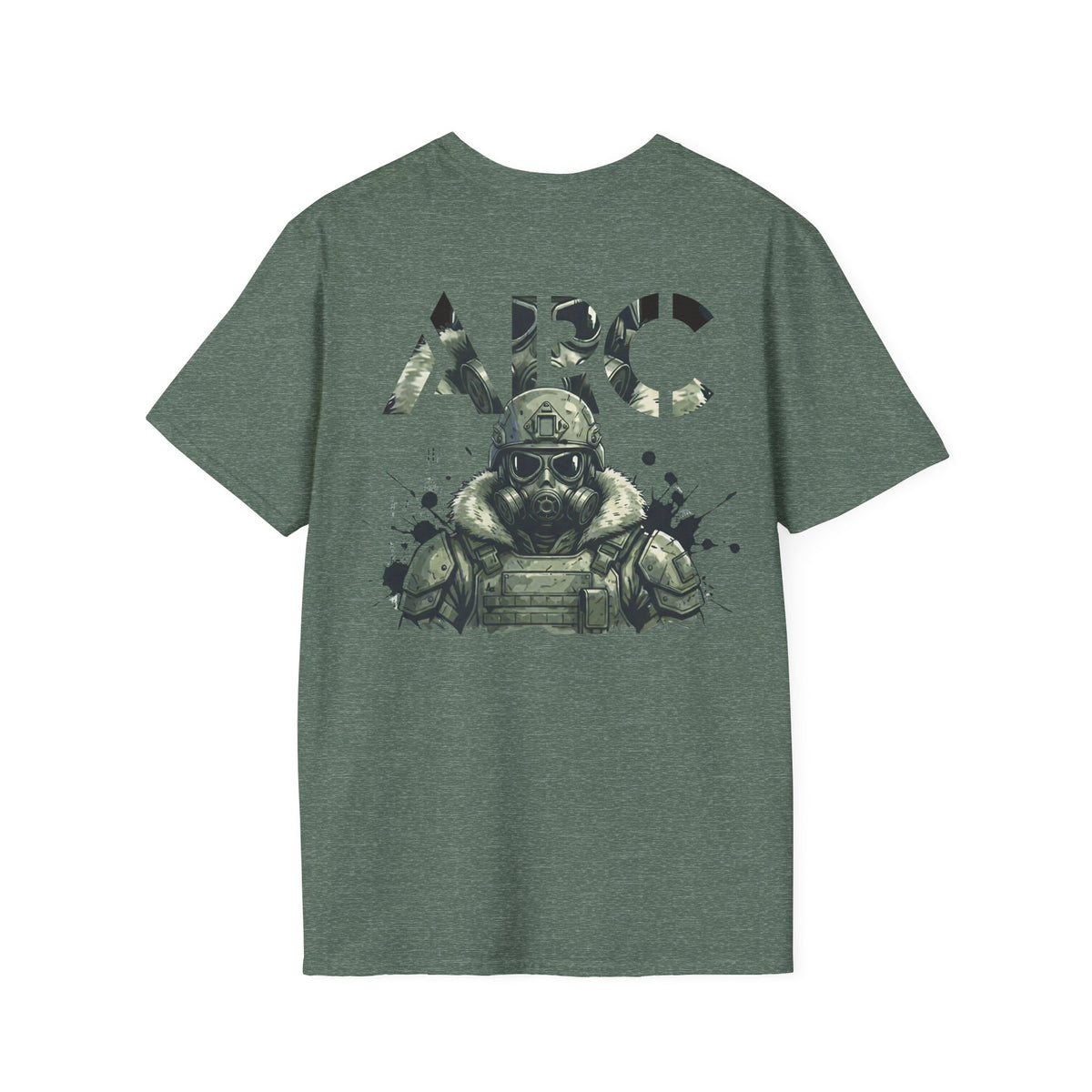 ARC Tactical Soldier T‑Shirt — Military Gas Mask Graphic Tee