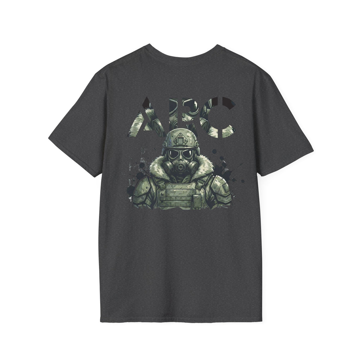 ARC Tactical Soldier T‑Shirt — Military Gas Mask Graphic Tee