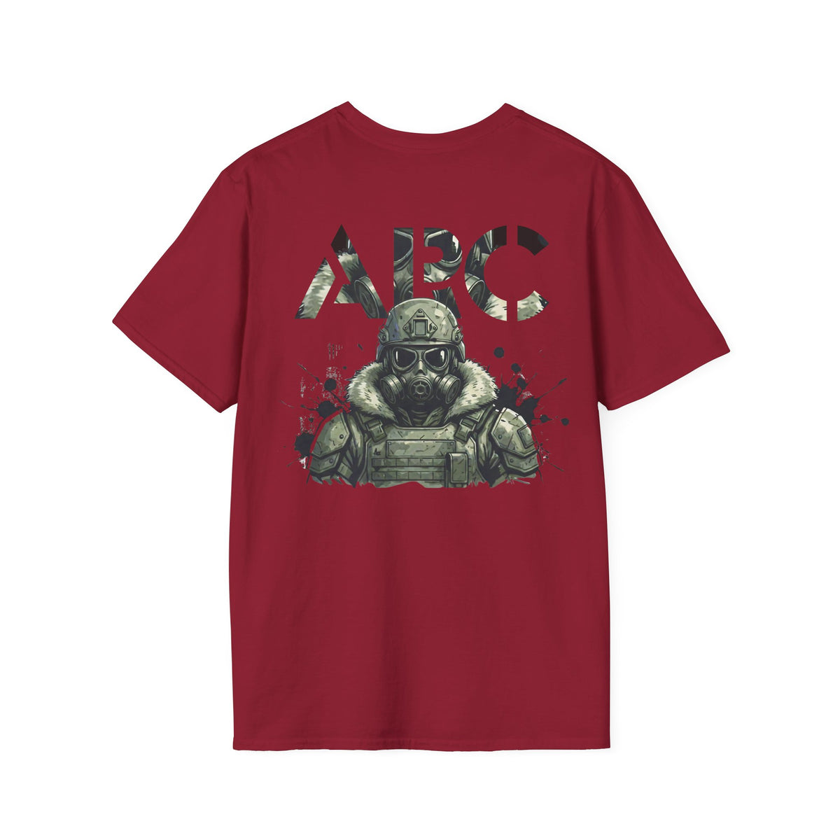 ARC Tactical Soldier T‑Shirt — Military Gas Mask Graphic Tee