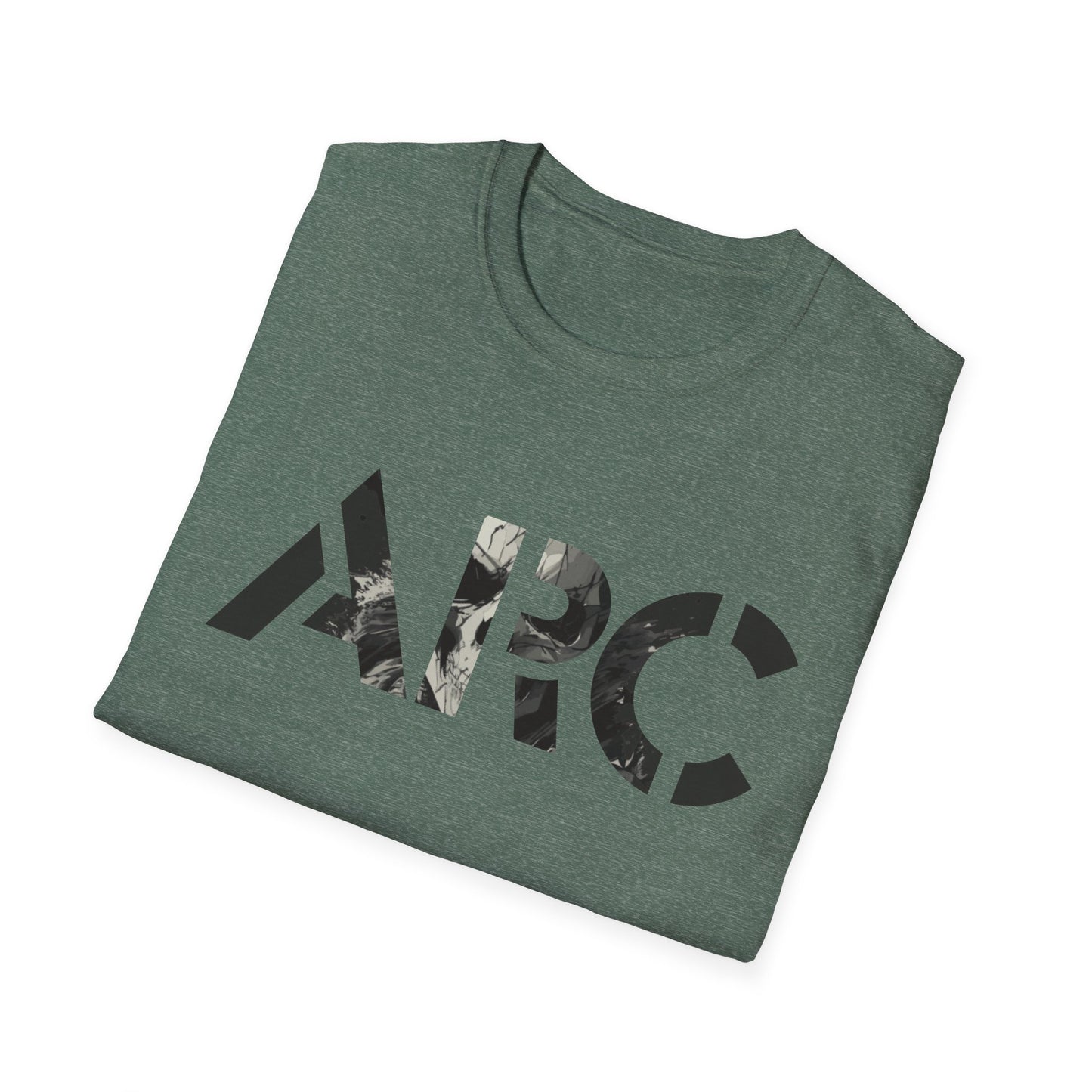 ARC Skull Graphic T‑Shirt — Grunge Military Skull Backprint