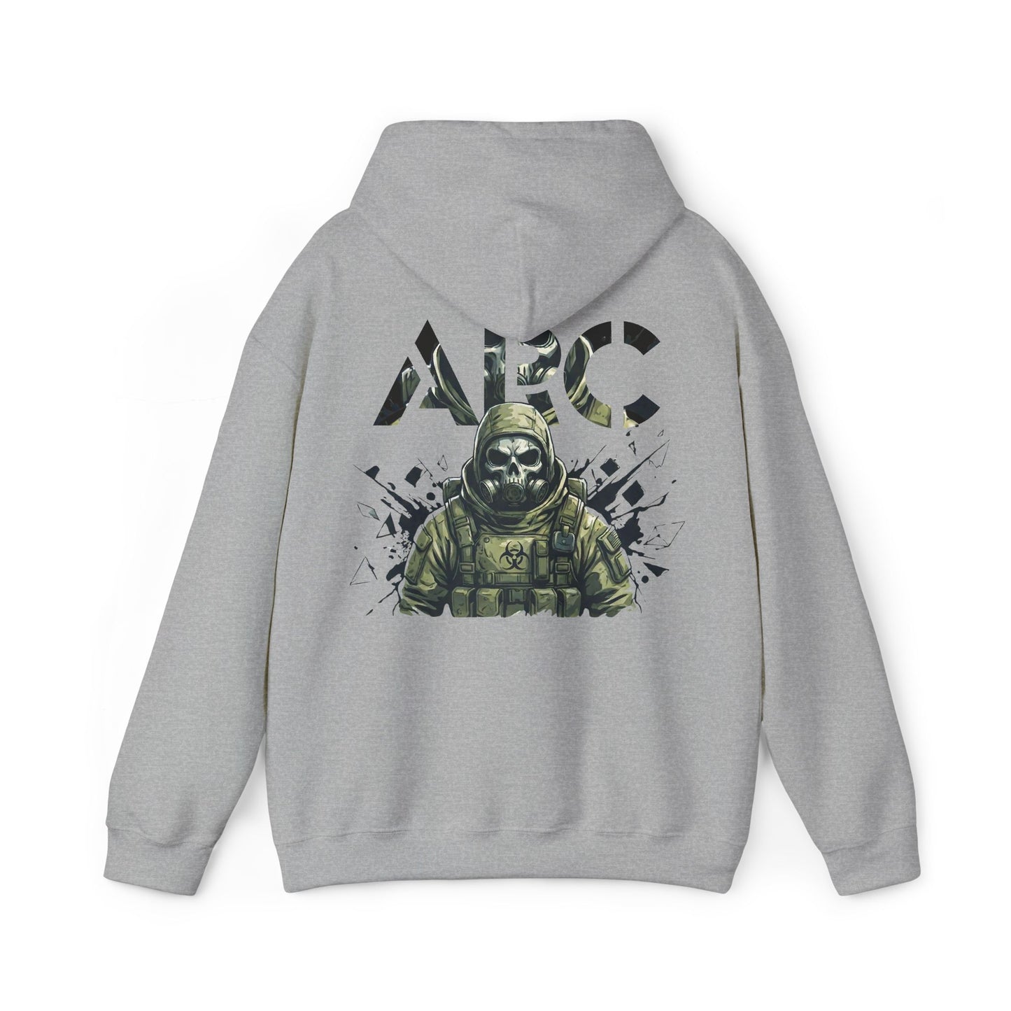 ARC Tactical Skull Hoodie — Military Camo Graphic Pullover
