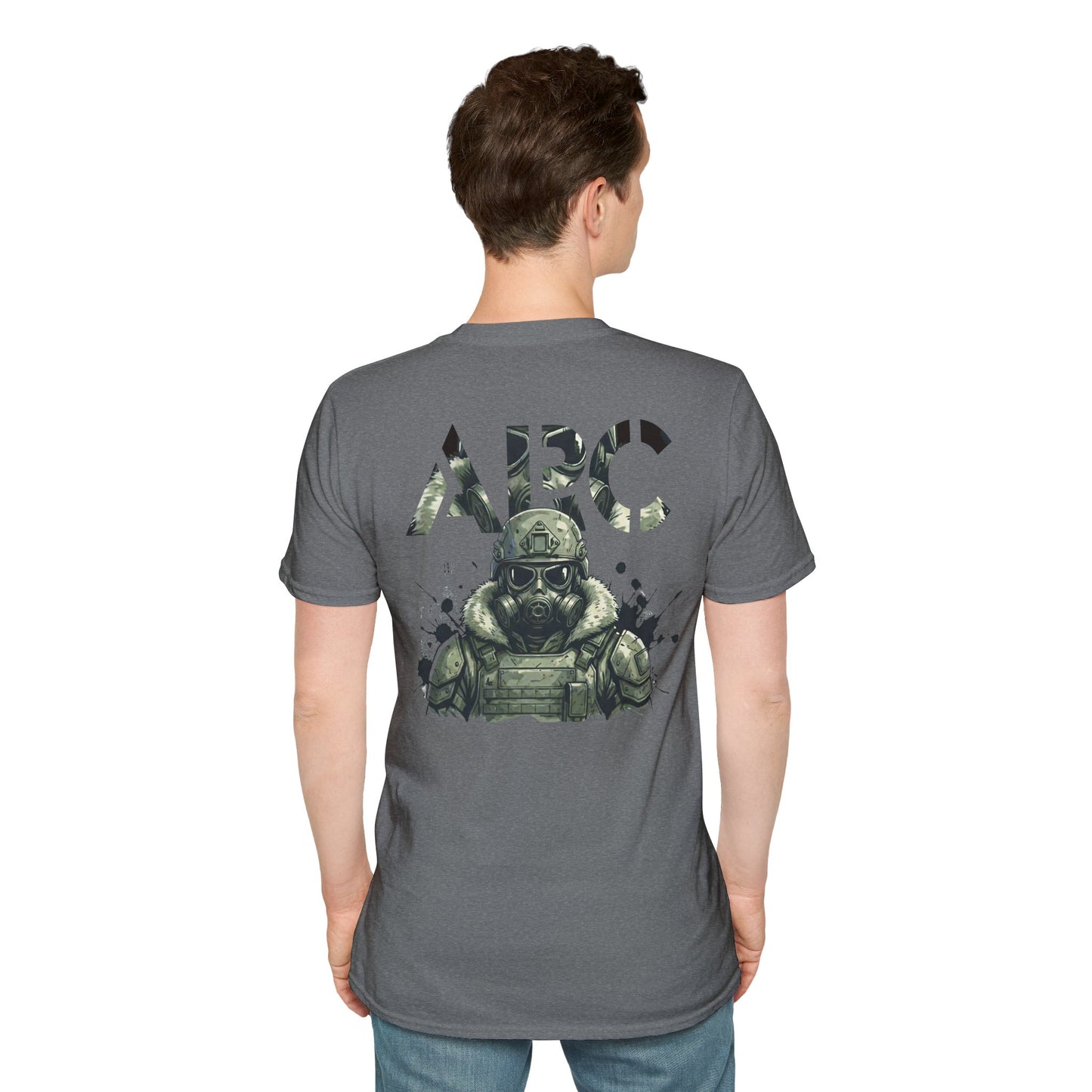 ARC Tactical Soldier T‑Shirt — Military Gas Mask Graphic Tee