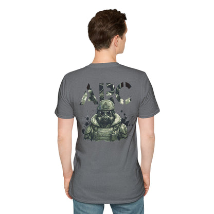 ARC Tactical Soldier T‑Shirt — Military Gas Mask Graphic Tee