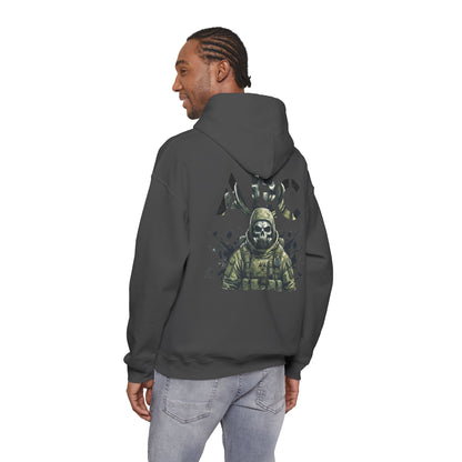 ARC Tactical Skull Hoodie — Military Camo Graphic Pullover