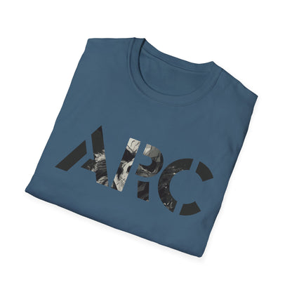 ARC Skull Graphic T‑Shirt — Grunge Military Skull Backprint