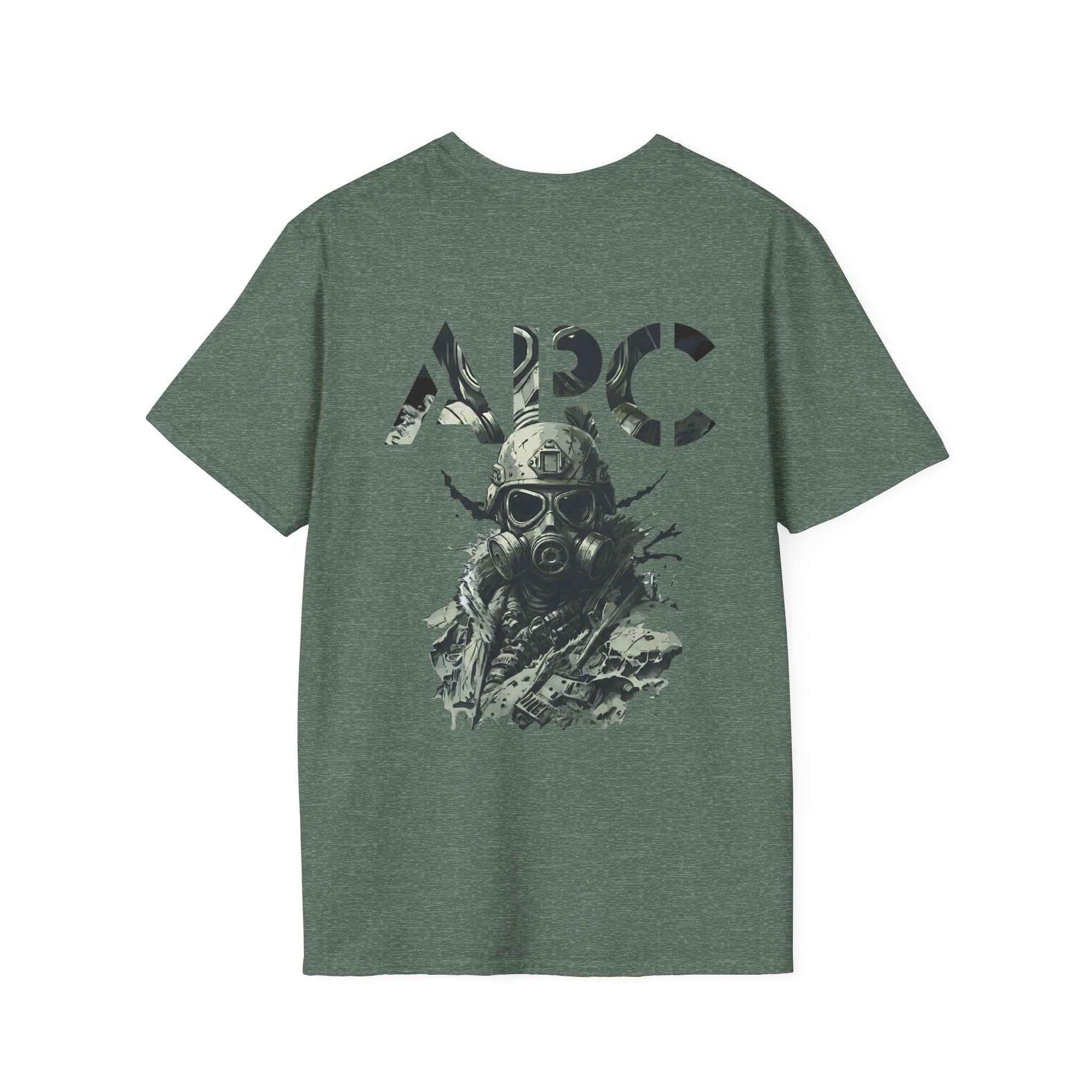 ARC Gas Mask Graphic T-Shirt — Post-Apocalyptic Military Streetwear