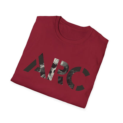 ARC Skull Graphic T‑Shirt — Grunge Military Skull Backprint