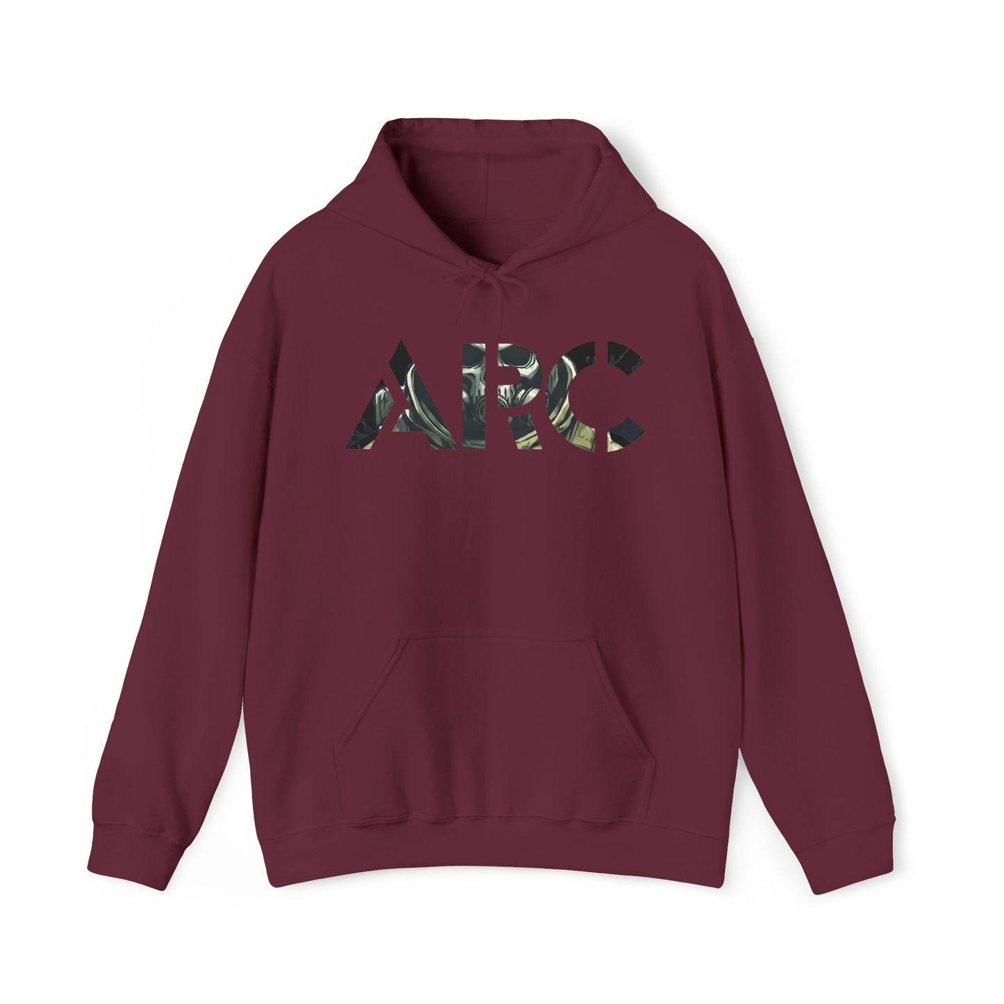 ARC Tactical Skull Hoodie — Military Camo Graphic Pullover