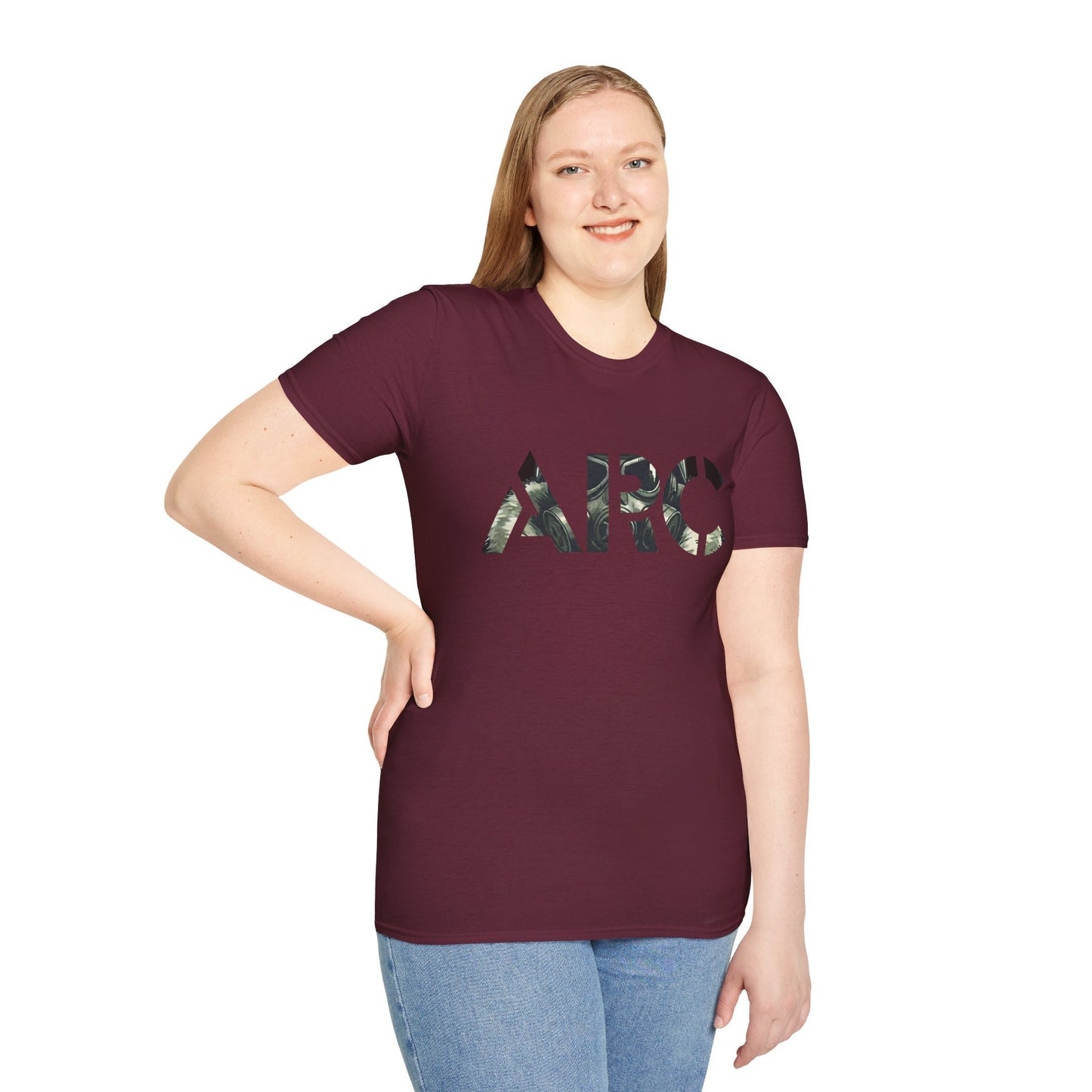 ARC Tactical Soldier T‑Shirt — Military Gas Mask Graphic Tee