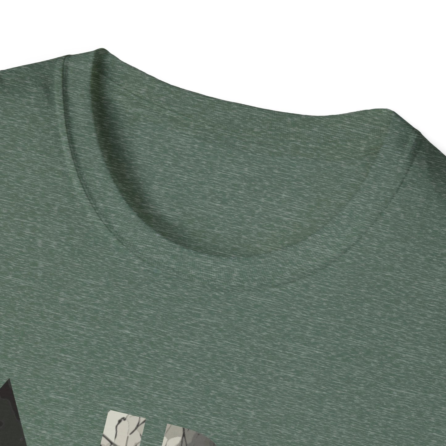 ARC Skull Graphic T‑Shirt — Grunge Military Skull Backprint