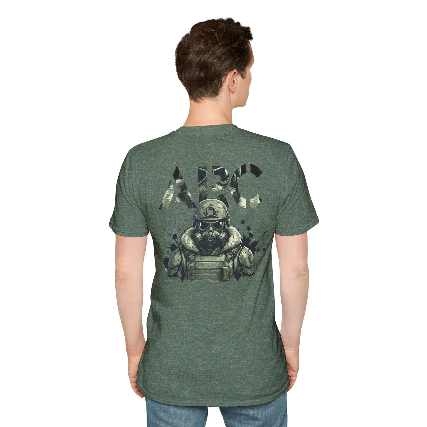 ARC Tactical Soldier T‑Shirt — Military Gas Mask Graphic Tee