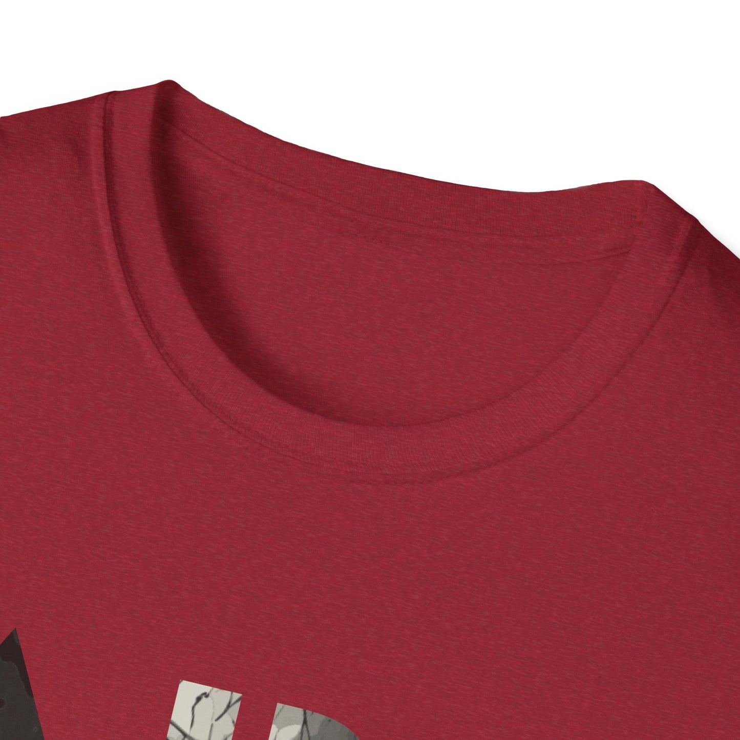 ARC Skull Graphic T‑Shirt — Grunge Military Skull Backprint