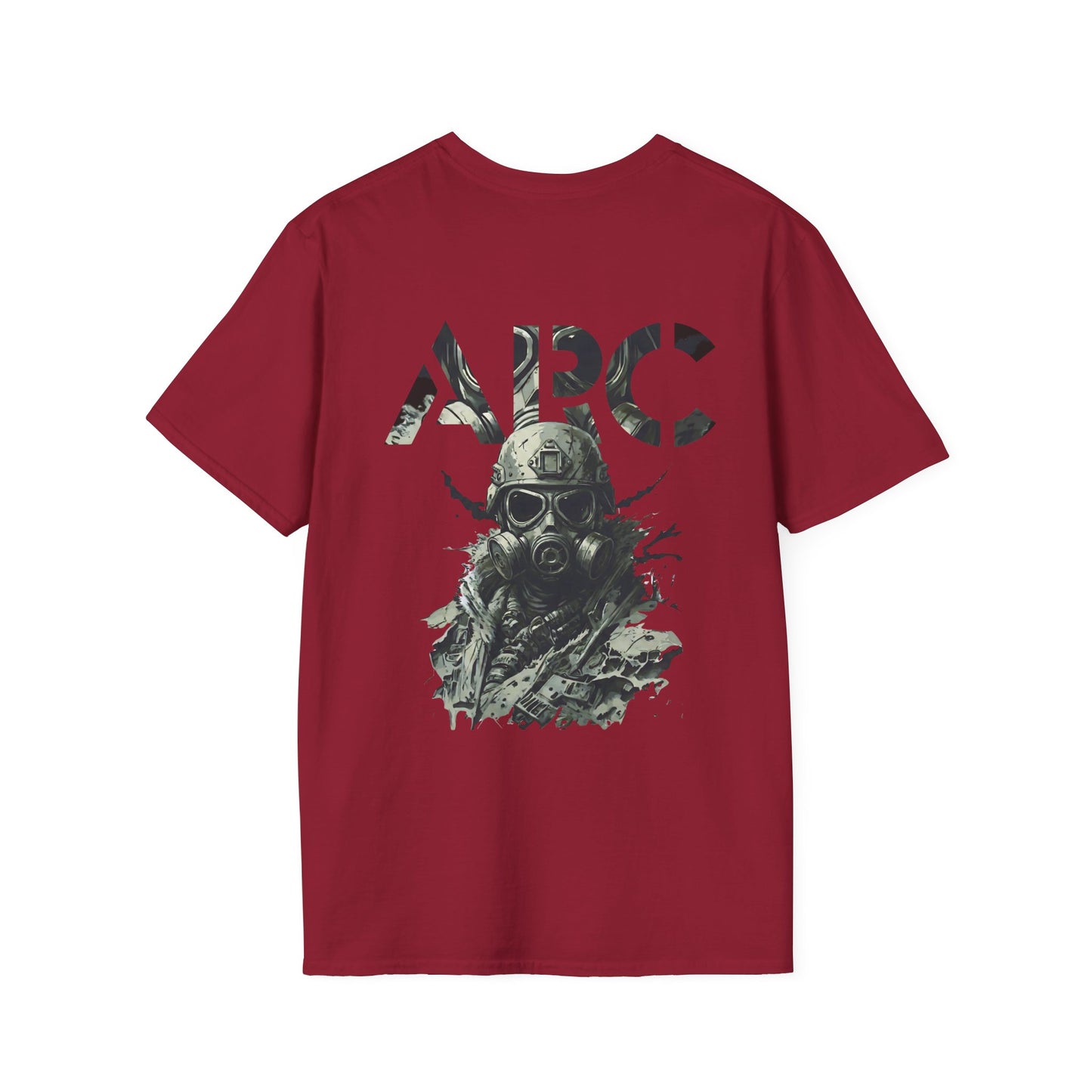 ARC Gas Mask Graphic T-Shirt — Post-Apocalyptic Military Streetwear