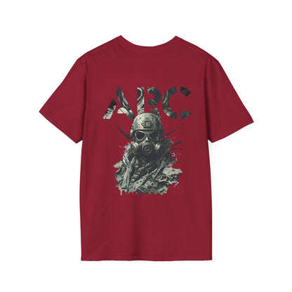 ARC Gas Mask Graphic T-Shirt — Post-Apocalyptic Military Streetwear