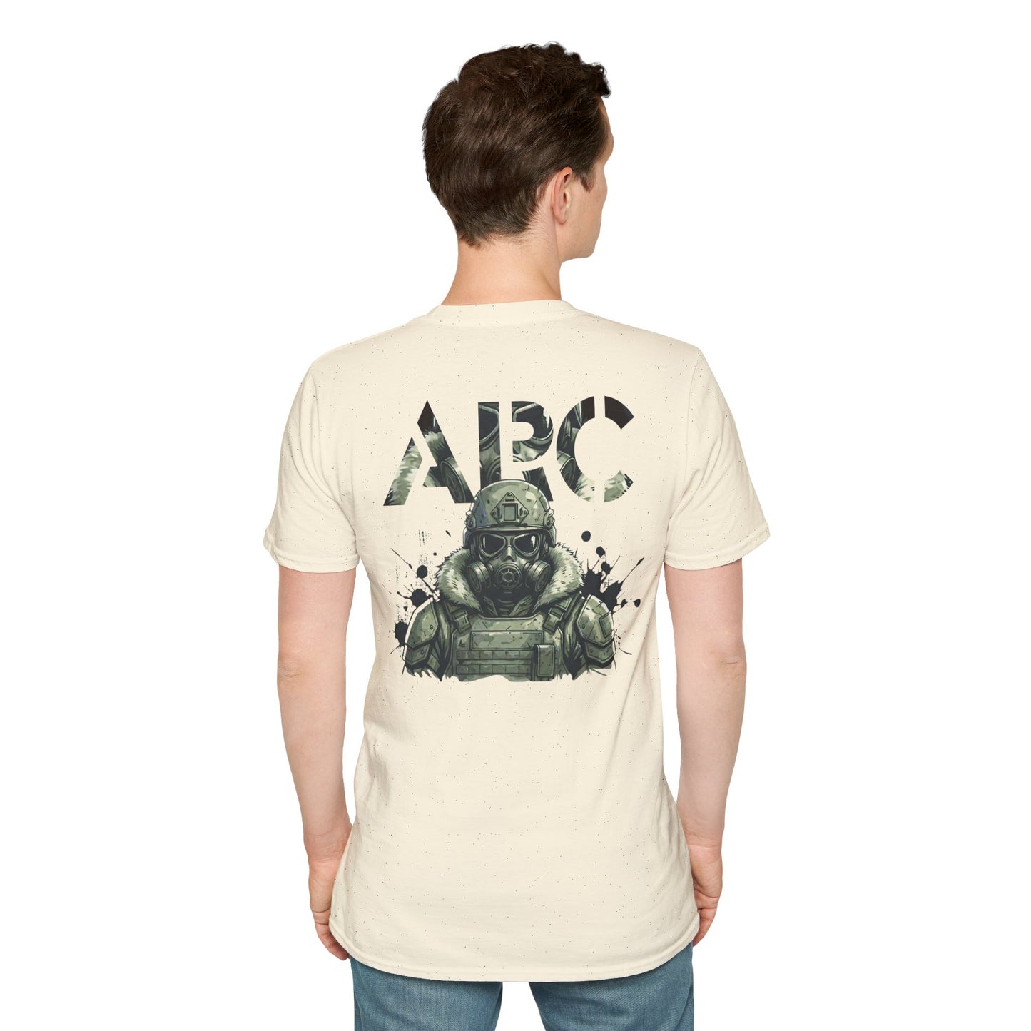 ARC Tactical Soldier T‑Shirt — Military Gas Mask Graphic Tee