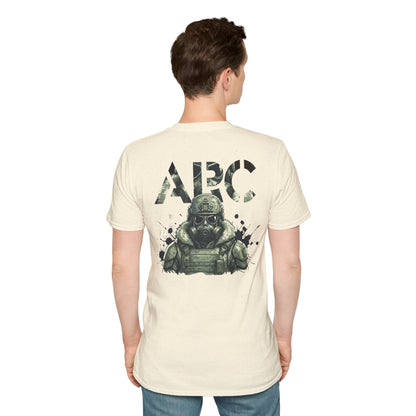 ARC Tactical Soldier T‑Shirt — Military Gas Mask Graphic Tee