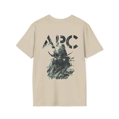 ARC Gas Mask Graphic T-Shirt — Post-Apocalyptic Military Streetwear