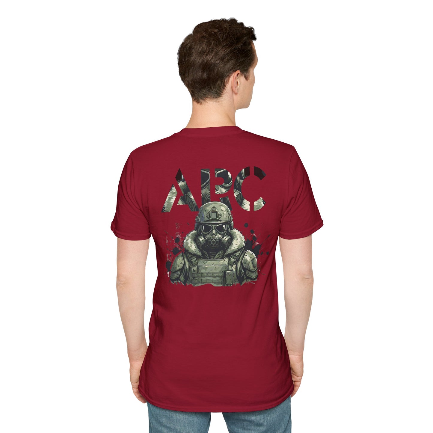 ARC Tactical Soldier T‑Shirt — Military Gas Mask Graphic Tee