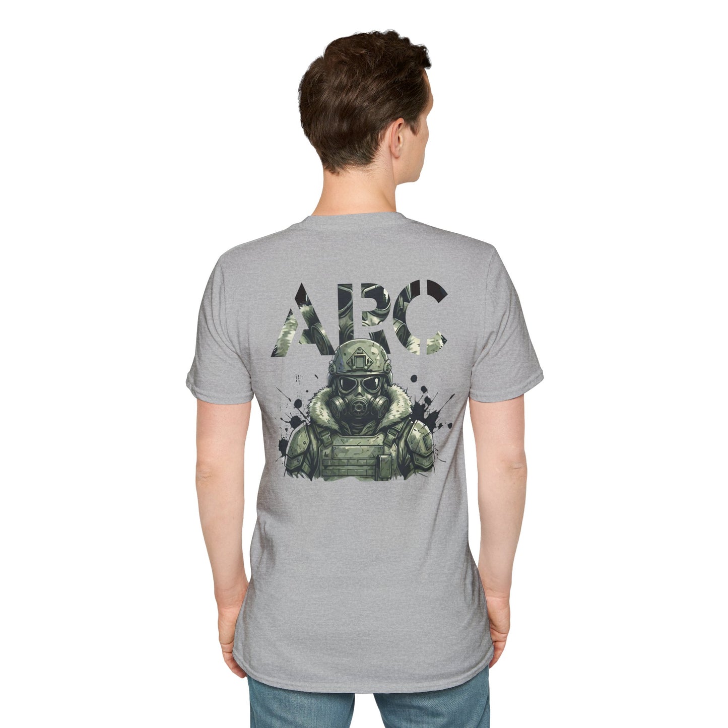 ARC Tactical Soldier T‑Shirt — Military Gas Mask Graphic Tee
