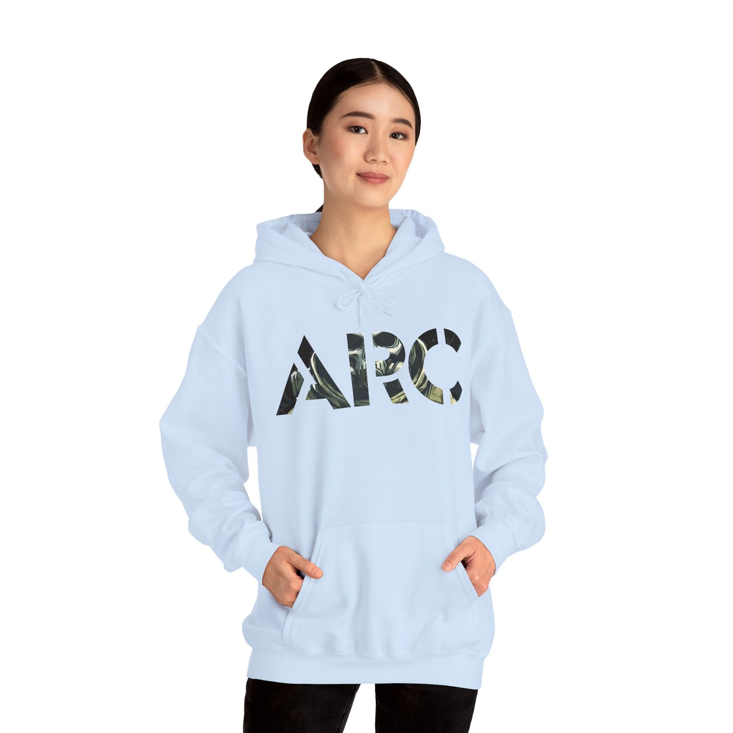 ARC Tactical Skull Hoodie — Military Camo Graphic Pullover