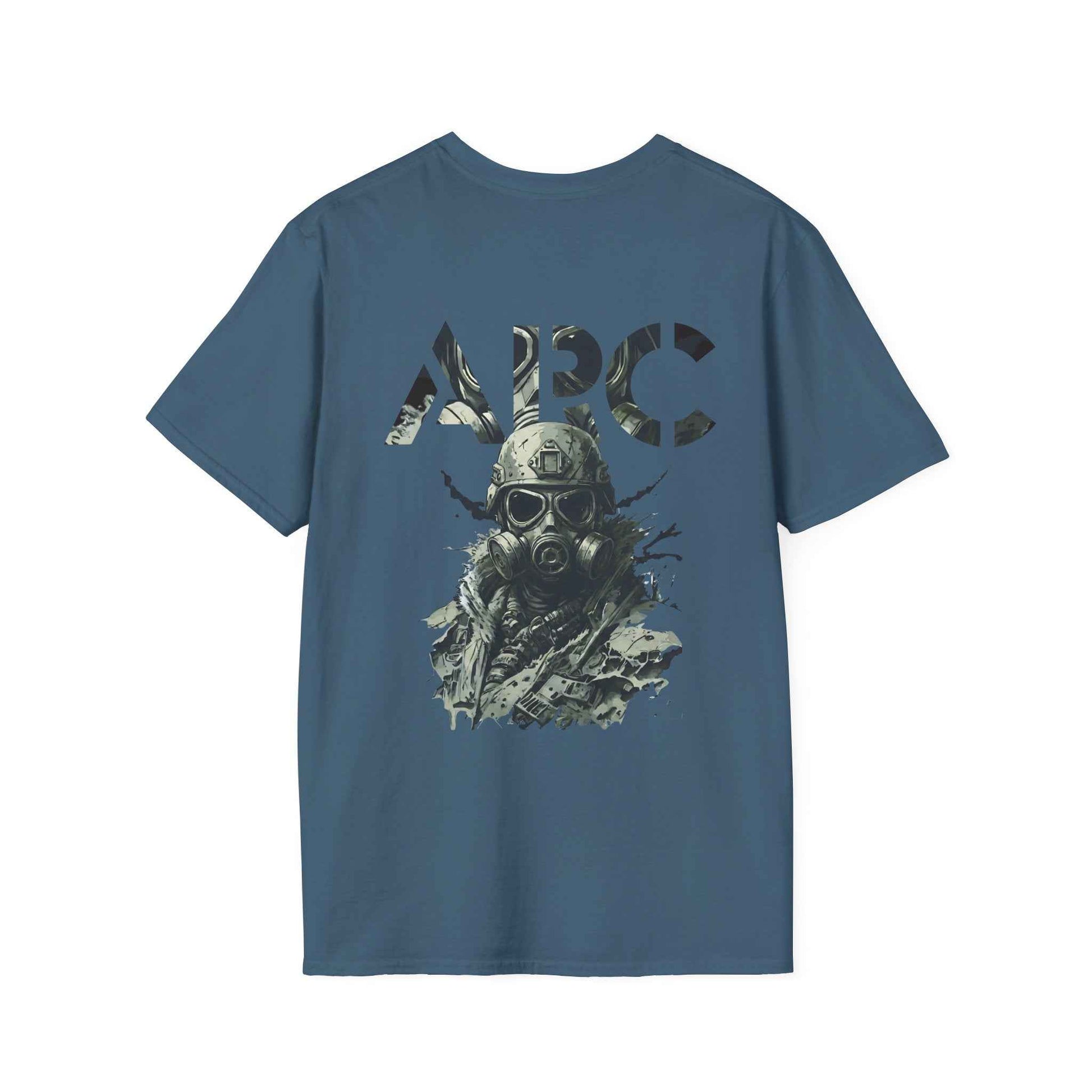 ARC Gas Mask Graphic T-Shirt — Post-Apocalyptic Military Streetwear