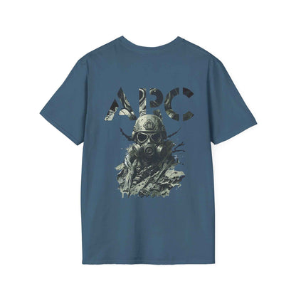 ARC Gas Mask Graphic T-Shirt — Post-Apocalyptic Military Streetwear