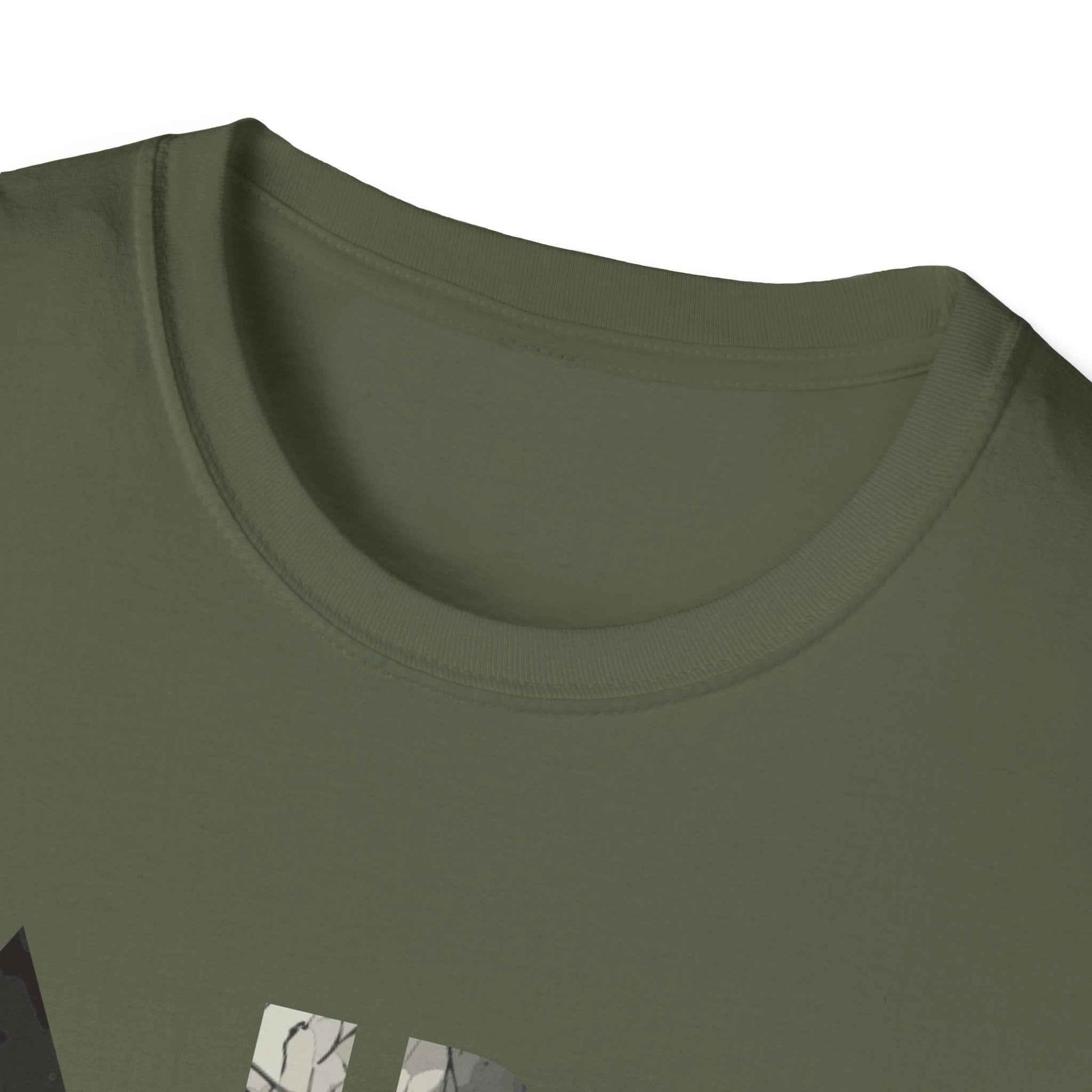 ARC Skull Graphic T‑Shirt — Grunge Military Skull Backprint