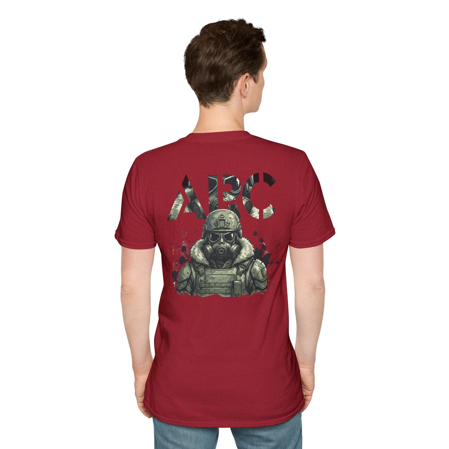 ARC Tactical Soldier T‑Shirt — Military Gas Mask Graphic Tee