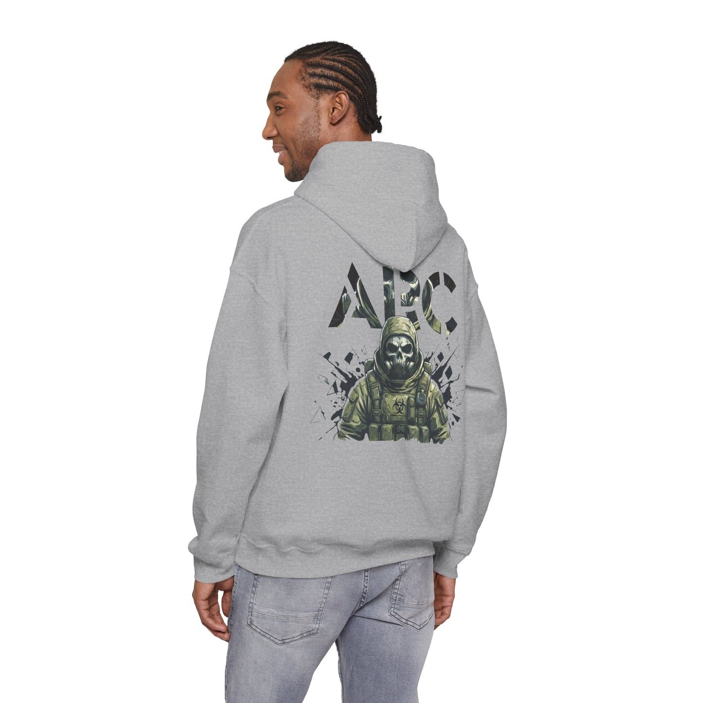 ARC Tactical Skull Hoodie — Military Camo Graphic Pullover