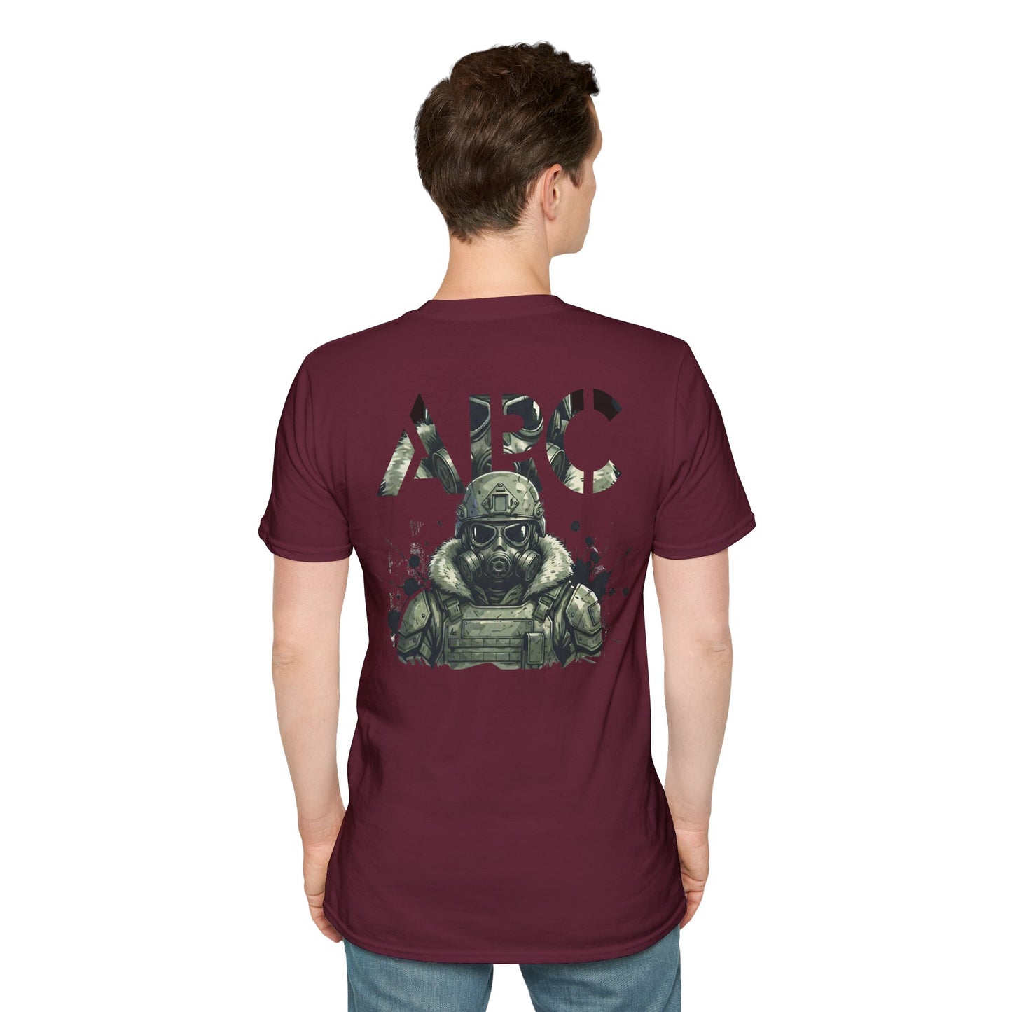 ARC Tactical Soldier T‑Shirt — Military Gas Mask Graphic Tee