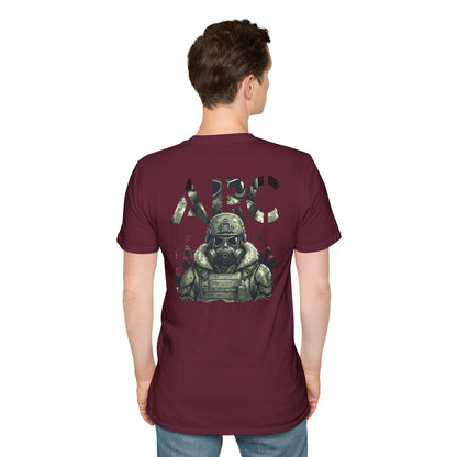 ARC Tactical Soldier T‑Shirt — Military Gas Mask Graphic Tee