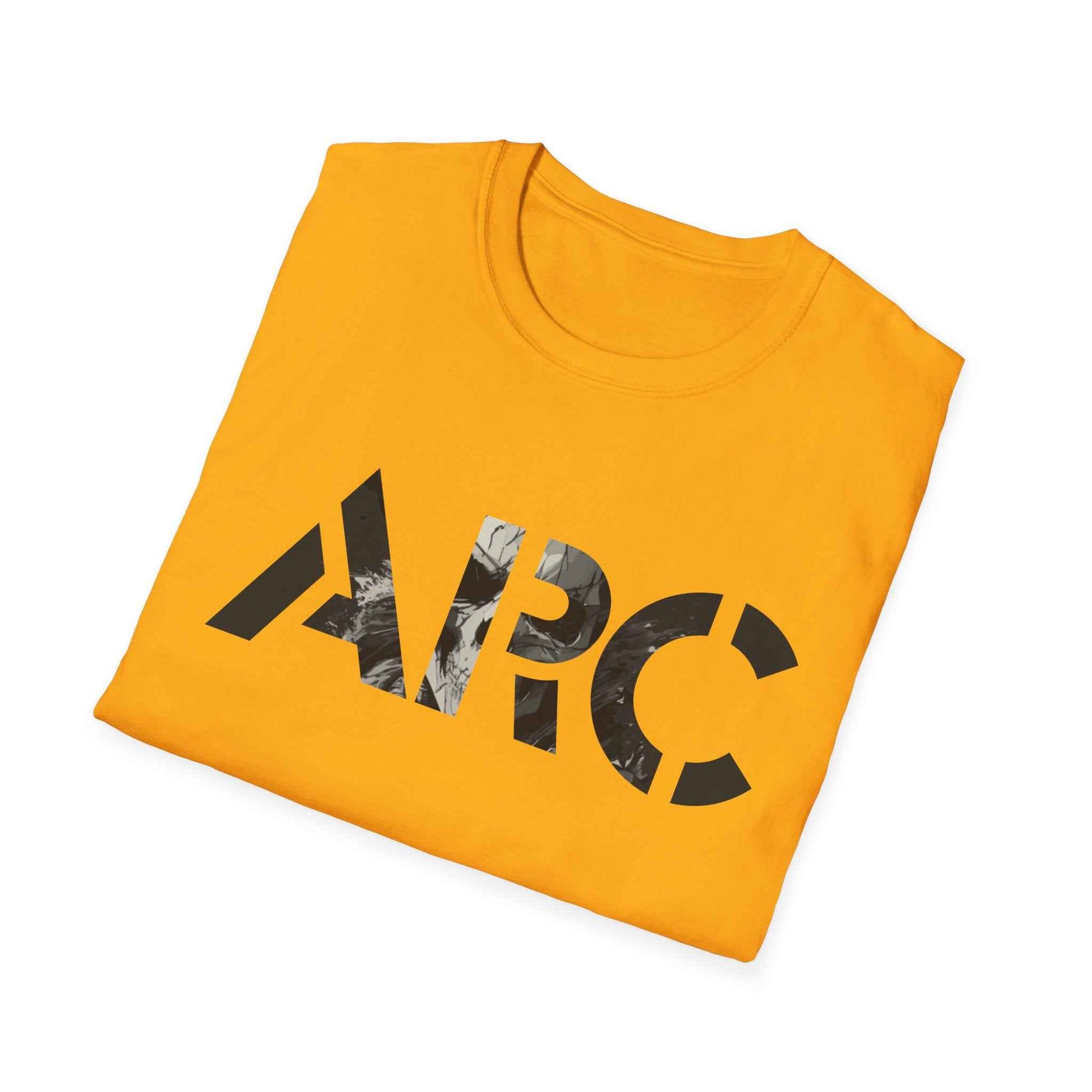 ARC Skull Graphic T‑Shirt — Grunge Military Skull Backprint