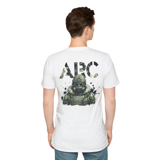 ARC Tactical Soldier T‑Shirt — Military Gas Mask Graphic Tee