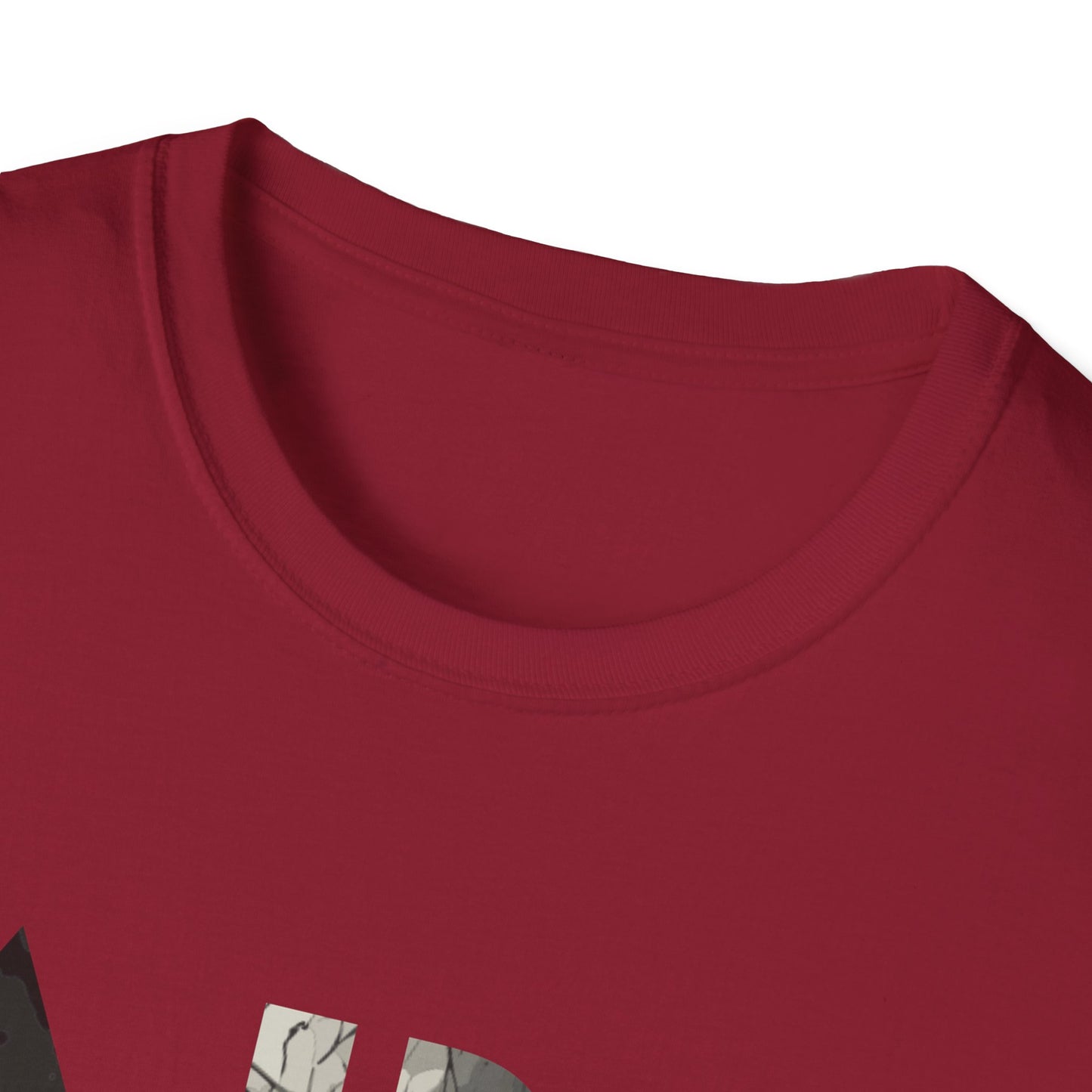 ARC Skull Graphic T‑Shirt — Grunge Military Skull Backprint