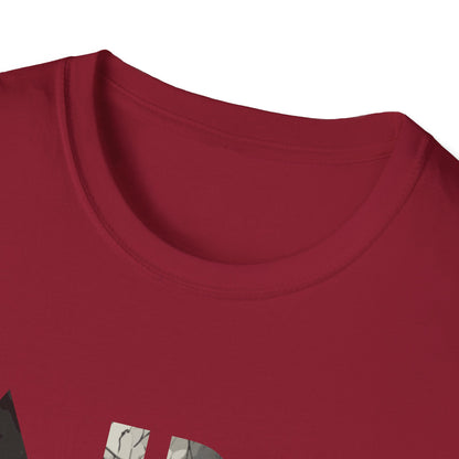 ARC Skull Graphic T‑Shirt — Grunge Military Skull Backprint