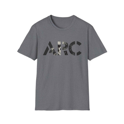 ARC Skull Graphic T‑Shirt — Grunge Military Skull Backprint